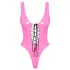 Black Level - Lack-Body für Damen (pink) - M