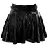 Black Level - Plisseerock (schwarz)
