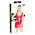 Black Level - Lack-Minidress mit Schnürung (Rot) - 2XL