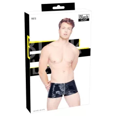 Black Level - Reißverschluss Männer-Shorts (schwarz)