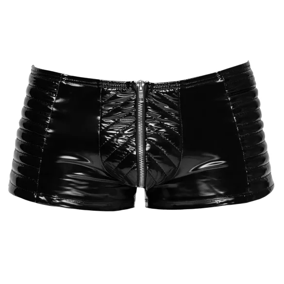 Black Level - Reißverschluss Männer-Shorts (schwarz) - M