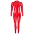 LATEX - Langarm Damen Overall (Rot)