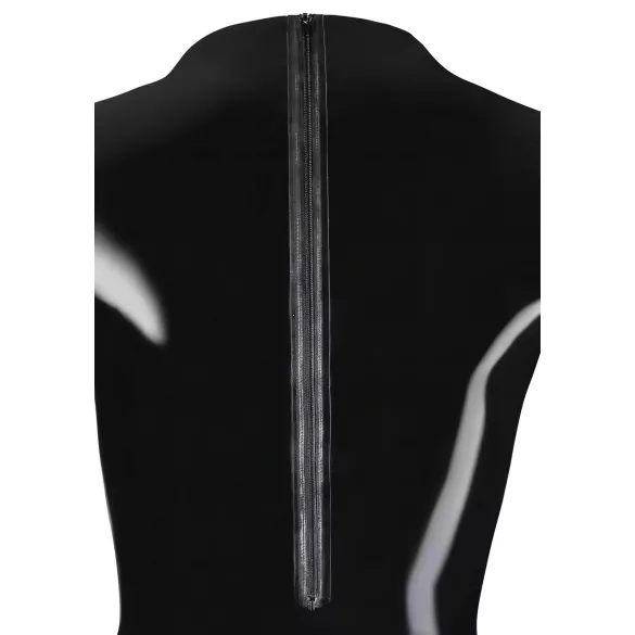 LATEX - Langarm-Damenbody (schwarz)