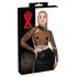 Latex X durchsichtiges Latex-Oberteil (transparent-schwarz) - M