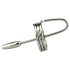 DeepRing - Metall Dilatator mit Ring - 9 cm (Silber)