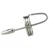 DeepRing - Metall Dilatator mit Ring - 9 cm (Silber)