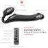 Strap-on-me M - Umschnallvibrator - Mittel (Schwarz)