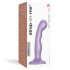 Strap-on-me P&G S - gebogener Saugnapf-Dildo (lila)