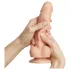 Strap-on-me M - zweischichtiger Dildo mit Saugnapf (hautfarben)