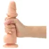 Strap-on-me M - zweischichtiger Dildo mit Saugnapf (hautfarben)