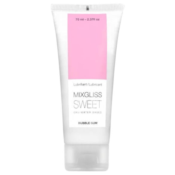 Mixgliss Sweet Bubble Gum - wasserbasiertes Gleitmittel - Kaugummi (70ml)