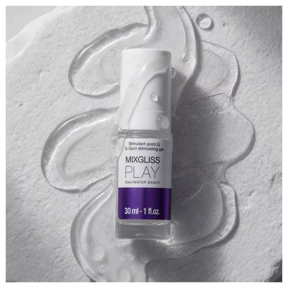 Mixgliss Play - G‑Punkt-stimulierendes Gleitgel für Frauen, duftneutral (30 ml)