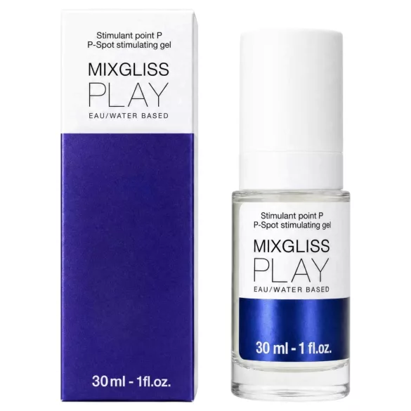 Mixgliss Play - Prostata-stimulierendes Gleitgel für Männer, duftfrei (30 ml)