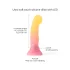 Love to Love Sugar Bomb - leuchtender Silikon-Dildo mit LED (rosa-gelb) - 16,9 cm