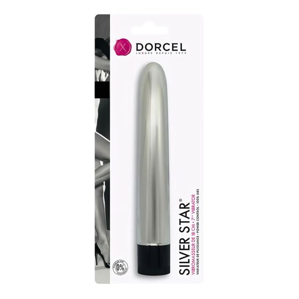 Dorcel Silver Star - klassischer Stabvibrator (silber)