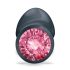 Dorcel Geisha Plug Ruby L - Analplug mit pinkem Stein (schwarz)
