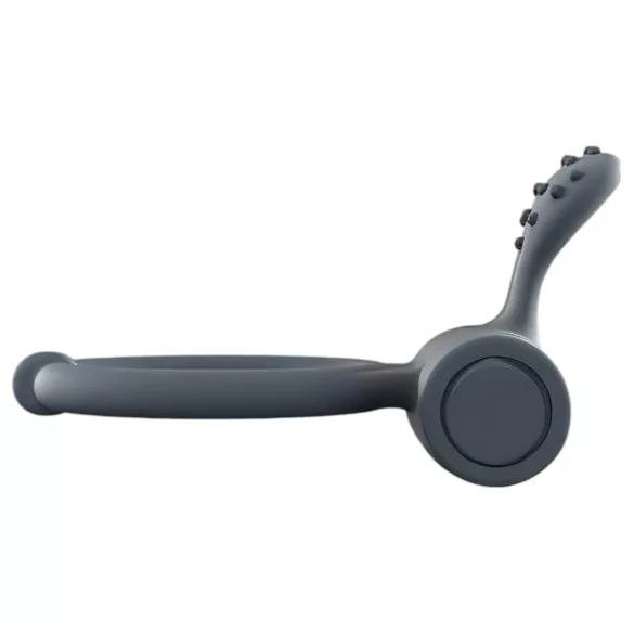 Dorcel Power Clit Plus - wiederaufladbarer, vibrierender Penisring (schwarz)