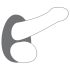 Dorcel Liquid-Soft Tropfen - Penisring (Grau)