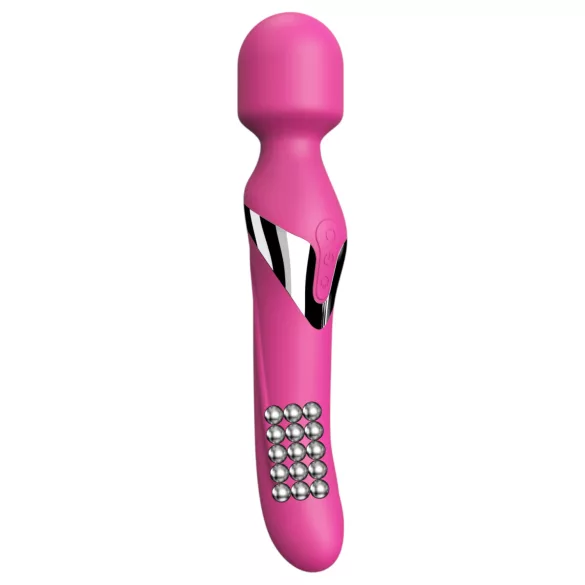 Dorcel Dual Orgasms - wiederaufladbarer 2-in-1 Massagevibrator (pink)