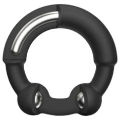   Dorcel Stronger Ring - Metallverstärktes Penisring (schwarz)