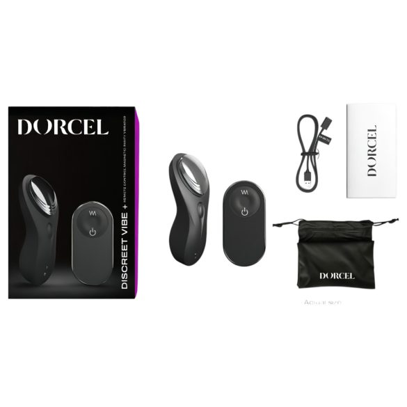 Dorcel Discreet Vibe + - Akku-Klitorisvibrator, radio (schwarz)