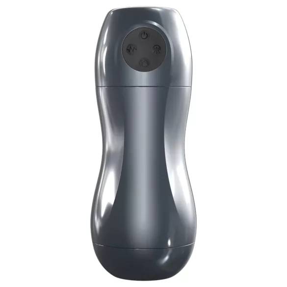 Dorcel Blowjoy Vibe - Saug- und Vibrations-Masturbator mit Akku (grau)