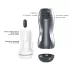 Dorcel Blowjoy Vibe - Saug- und Vibrations-Masturbator mit Akku (grau)