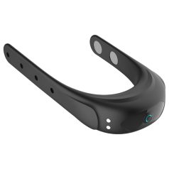   Funny Me - Wiederaufladbarer anpassbarer Vibrationspenisring (Schwarz)