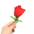 Panty Rose - String im Rosenstil - Rot (S-L)