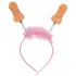 Penis-Stirnband (pink-natur)