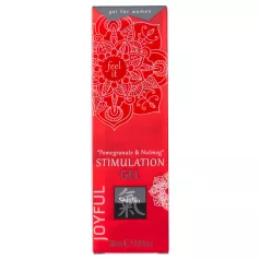   HOT Shiatsu - stimulierende Creme für Frauen - Granatapfel (30 ml)