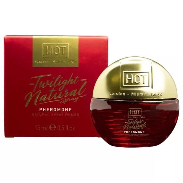 HOT Twilight Natural - Pheromon Parfum für Frauen (15ml) - Duftneutral