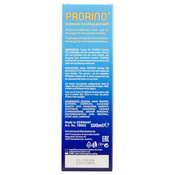 HOT Prorino - Sanfte kühlende Intimcreme für Männer (100ml)
