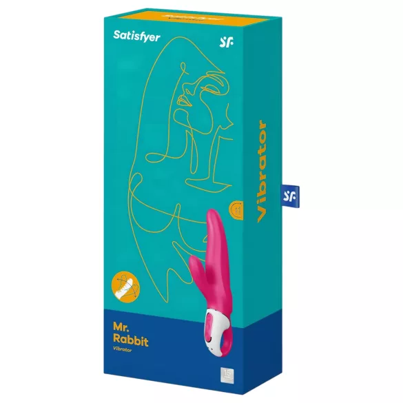 Satisfyer Mr. Rabbit - wasserdichter Klitorisstimulator-Vibrator (pink)