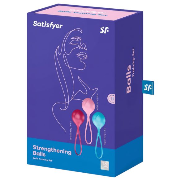 Satisfyer Kräftigungsbälle - Geishakugelset (3-tlg)