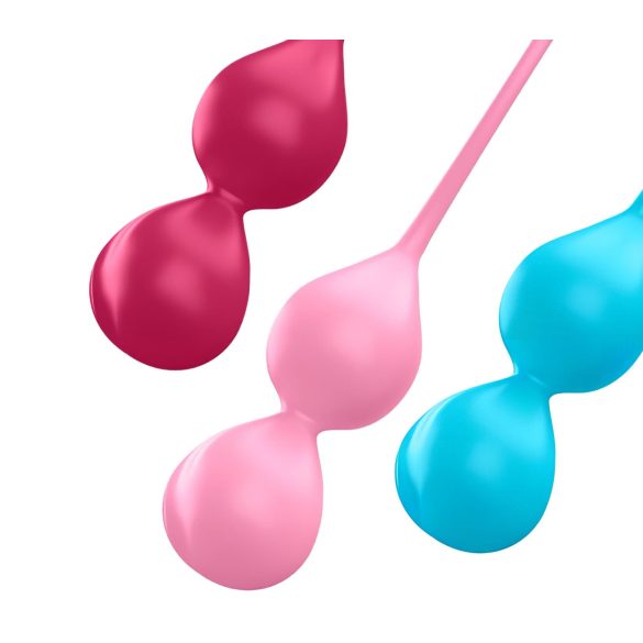 Satisfyer V Balls - Geisha-Kugel Duo-Set (3-teilig)