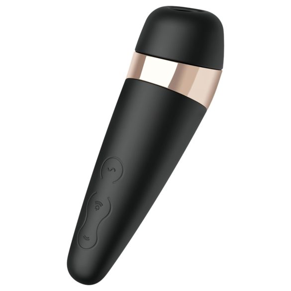 Satisfyer Pro 3+ - Wasserdicht, Akku-Klitorisstimulator (schwarz)