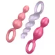 Satisfyer Booty Call - Analplug-Set - bunt (3-teilig)