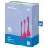 Satisfyer Yoni Power 1 - Geishakugel-Set - Rot (3-teilig)