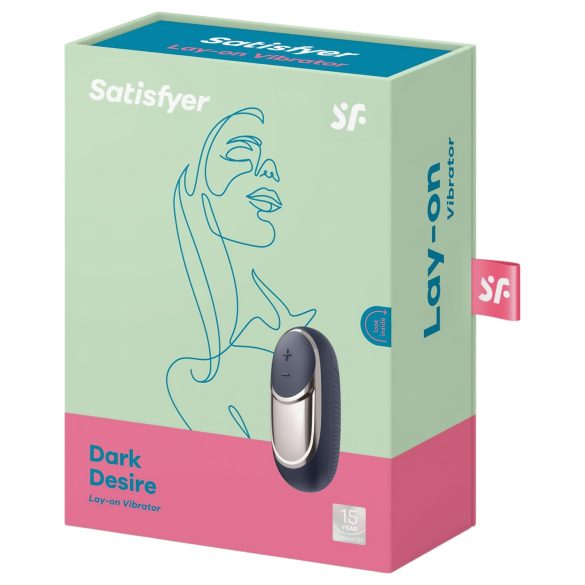 Satisfyer Dark Desire - wiederaufladbarer Klitorisstimulator (Schwarz)