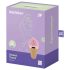 Satisfyer Sweet Treat - Akku-Cocktail-Rotationsvibrator (pink-braun)