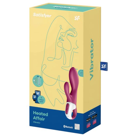 Satisfyer Heated Affair - Wärme-Klitoris-Vibrator (Rot)