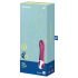 Satisfyer Big Heat - Wiederaufladbarer, wärmender G-Punkt-Vibrator (Rot)