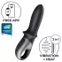 Satisfyer Hot Passion - App-gesteuerter, wärmender Analvibrator (schwarz)