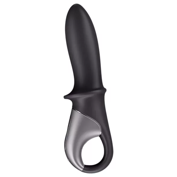 Satisfyer Hot Passion - App-gesteuerter, wärmender Analvibrator (schwarz)