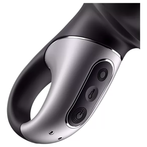 Satisfyer Hot Passion - App-gesteuerter, wärmender Analvibrator (schwarz)