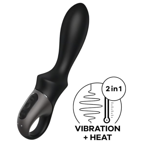 Satisfyer Heat Climax - intelligenter, wärmender Anal-Vibrator (schwarz)