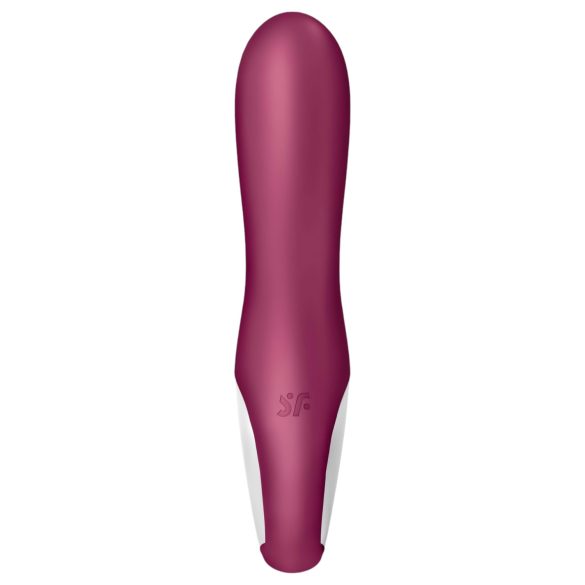 Satisfyer Hot Bunny - intelligenter Wärmer-Vibrator mit Klitorisarm (rot)