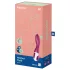 Satisfyer Heated Thrill - App-gesteuerter wärmender Vibrator (rot)