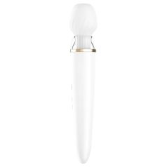   Satisfyer Double Wand-er - Intelligenter Massage-Vibrator (Weiß)